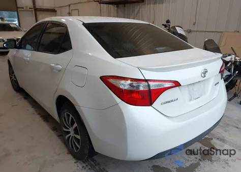 2014 Toyota Corolla Le Eco z USA, uszkodzony, nr VIN 5YFBPRHEXEP004921